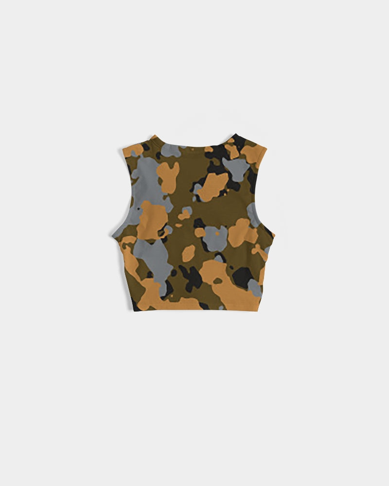 Women's Camouflage Tank Women's Twist-Front Tank