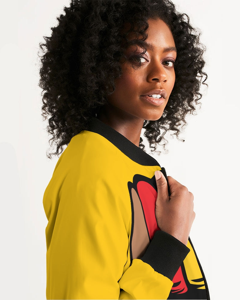 Samaritan Women's Unity Bomber Jacket - Yellow