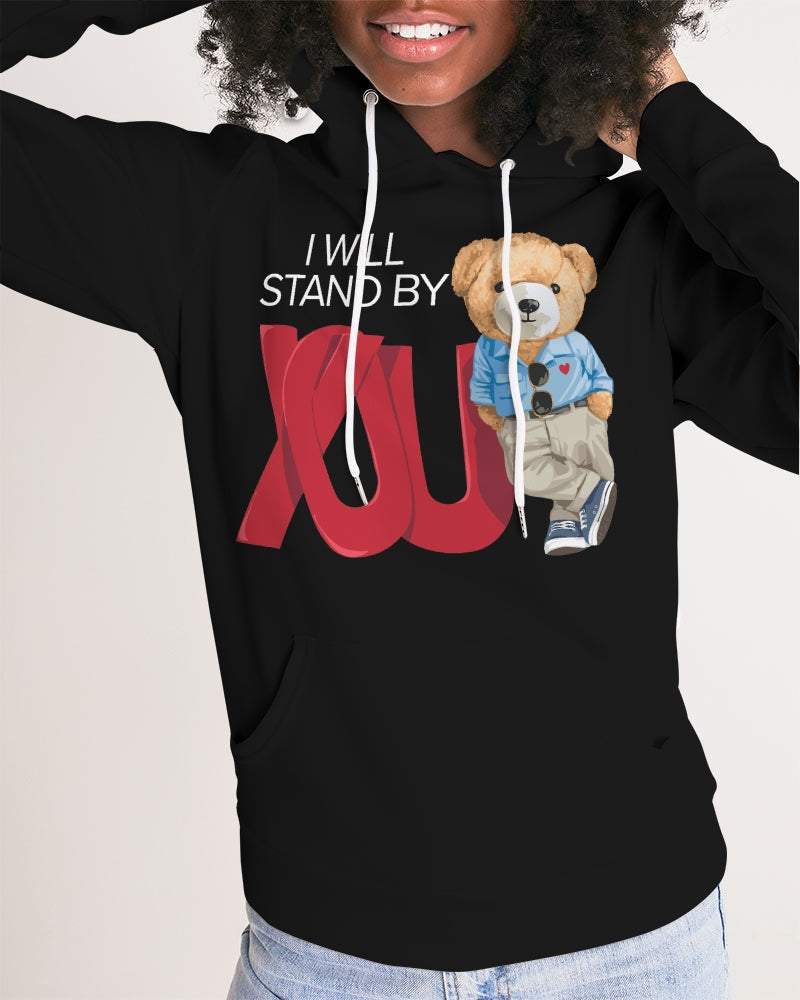 "I WILL STAND BY YOU" Hoodie - Black