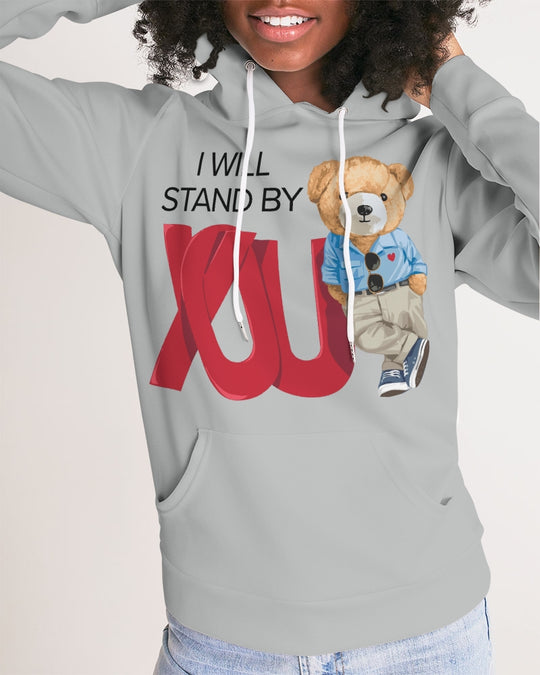 "I WILL STAND BY YOU" Hoodie - Grey