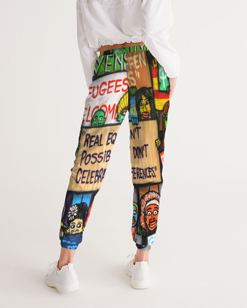 Women's Graffiti Art Track Pants