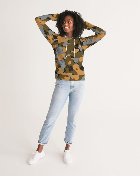 Women's Camouflage Pullover Hoodie