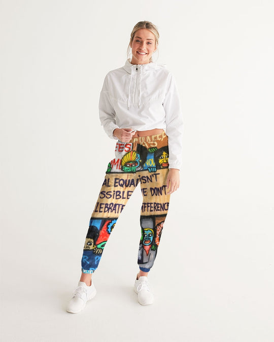 Women's Graffiti Art Track Pants