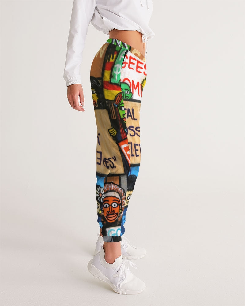 Women's Graffiti Art Track Pants