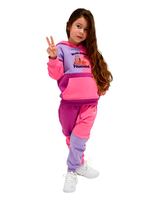 Building Friends Girl's Fall/Autumn Jogger Set