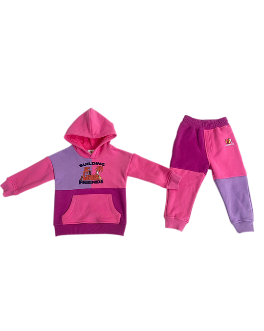 Building Friends Girl's Fall/Autumn Jogger Set