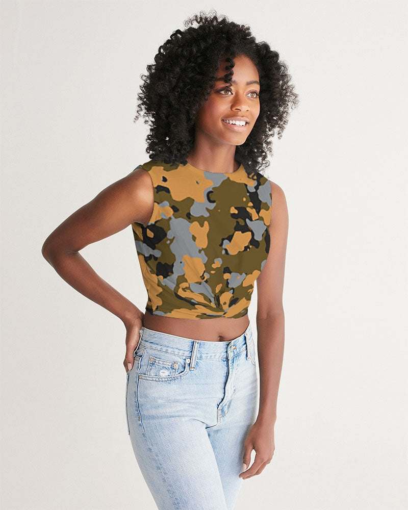 Women's Camouflage Tank Women's Twist-Front Tank