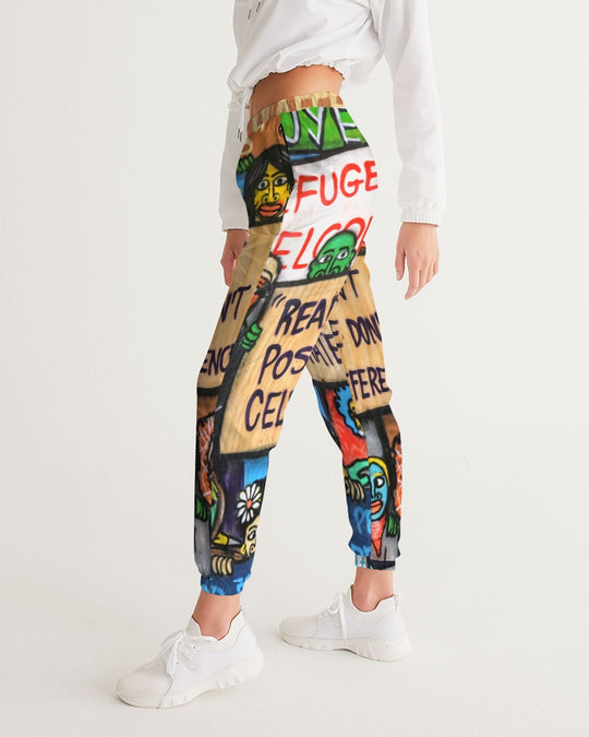 Women's Graffiti Art Track Pants