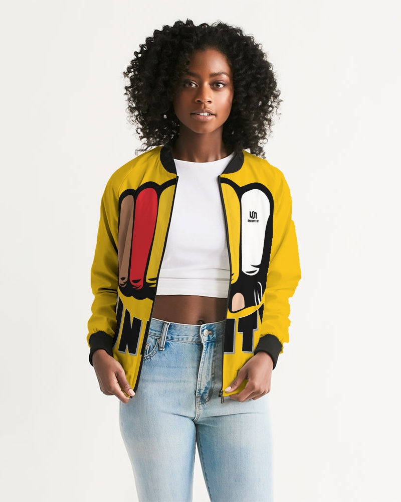 Samaritan Women's Unity Bomber Jacket - Yellow