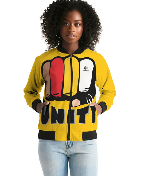 Samaritan Women's Unity Bomber Jacket - Yellow