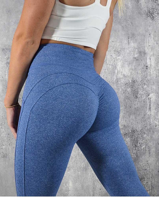 Women's High Waist Scrunch Butt Fitness Leggings