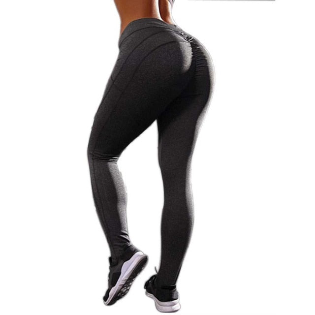 Women's High Waist Scrunch Butt Fitness Leggings