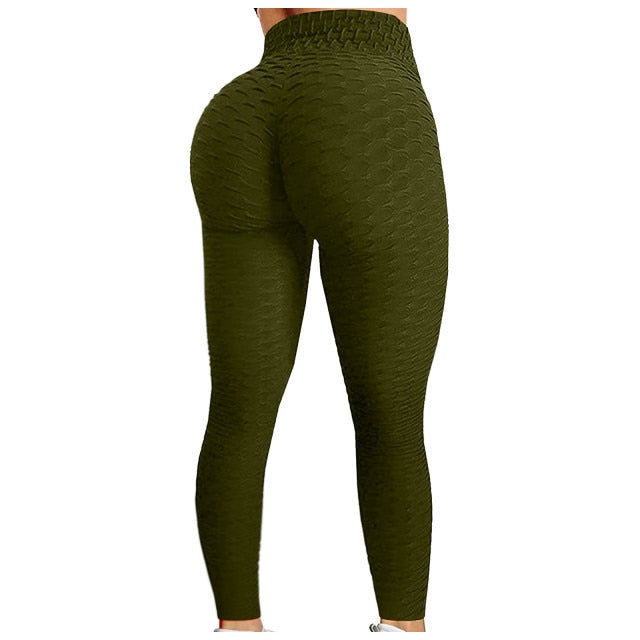 Women's High Waist Yoga Pants Tummy Control Slimming Leggings