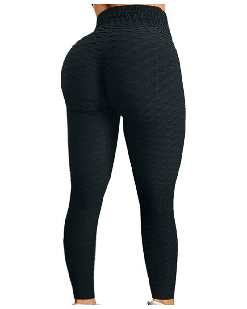 Women's High Waist Yoga Pants Tummy Control Slimming Leggings