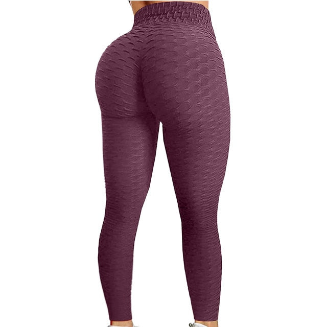 Women's High Waist Yoga Pants Tummy Control Slimming Leggings